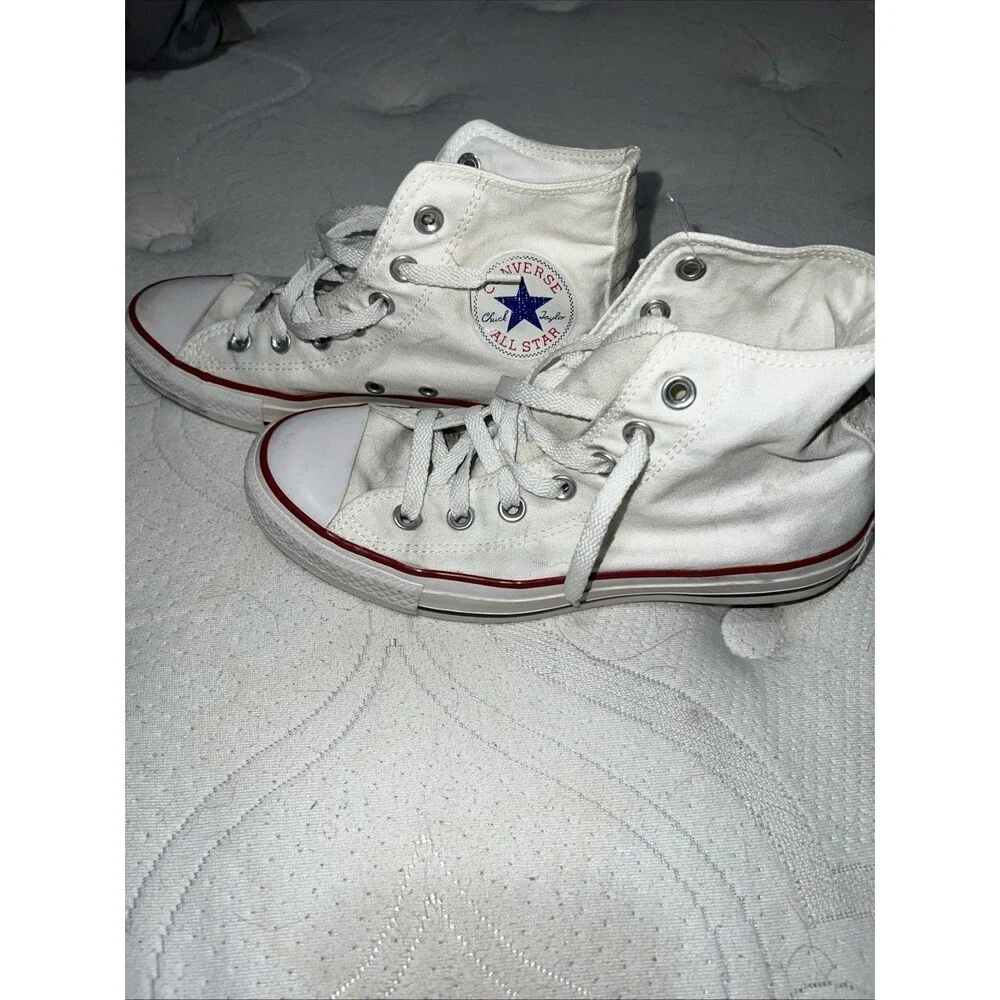 Converse Chuck Taylor All Star High White Mens 5.5 W 7.5 M7650